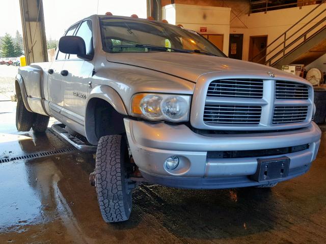 3D7MU48C74G152697 - 2004 DODGE RAM 3500 S SILVER photo 1