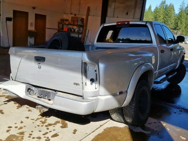 3D7MU48C74G152697 - 2004 DODGE RAM 3500 S SILVER photo 4