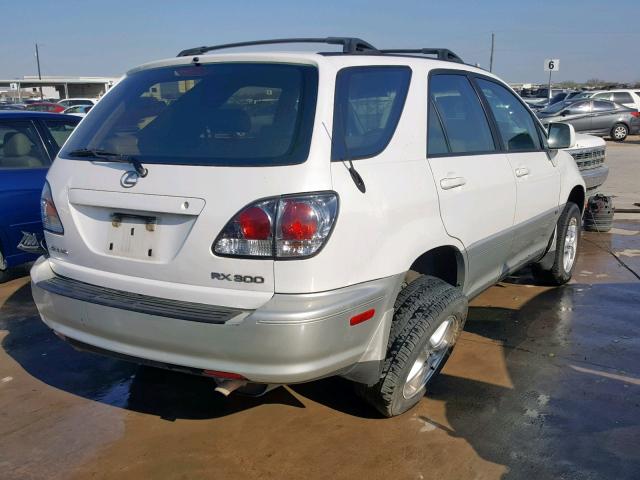 JTJGF10U320124964 - 2002 LEXUS RX 300 WHITE photo 4