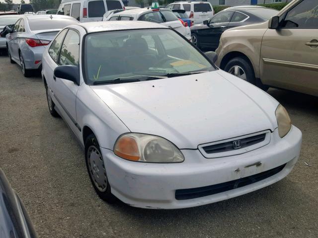 1HGEJ622XVL058094 - 1997 HONDA CIVIC DX WHITE photo 1