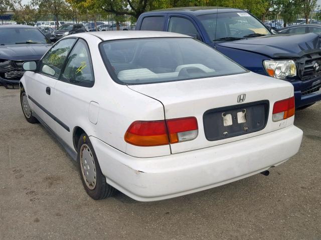 1HGEJ622XVL058094 - 1997 HONDA CIVIC DX WHITE photo 3