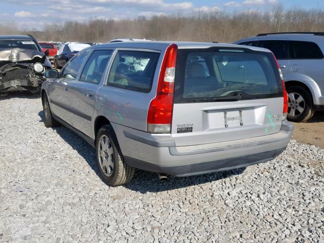 YV1SW53D811023907 - 2001 VOLVO V70 T5 TUR SILVER photo 3