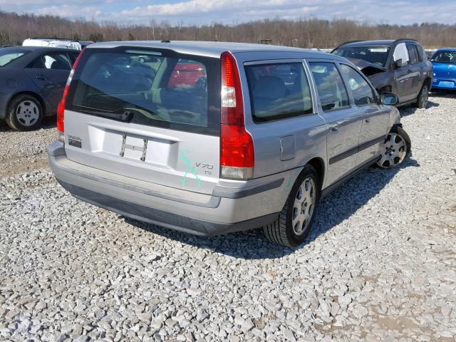 YV1SW53D811023907 - 2001 VOLVO V70 T5 TUR SILVER photo 4