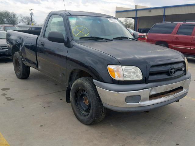 5TBJT32126S473903 - 2006 TOYOTA TUNDRA BLACK photo 1