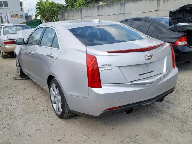 1G6AA5RX5G0160984 - 2016 CADILLAC ATS SILVER photo 3