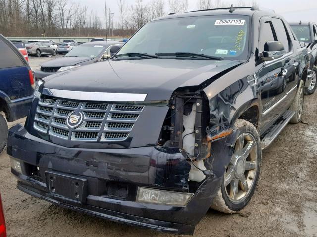 3GYFK628X7G271254 - 2007 CADILLAC ESCALADE E BLACK photo 2