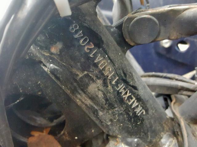 JKAEXMF115DA12048 - 2005 KAWASAKI EX250 F BLUE photo 10