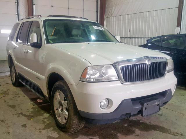 5LMEU78H53ZJ21743 - 2003 LINCOLN AVIATOR 白色 照片 1