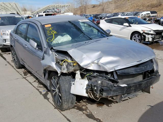 1C3CCBBB8DN539204 - 2013 CHRYSLER 200 TOURIN GRAY photo 1