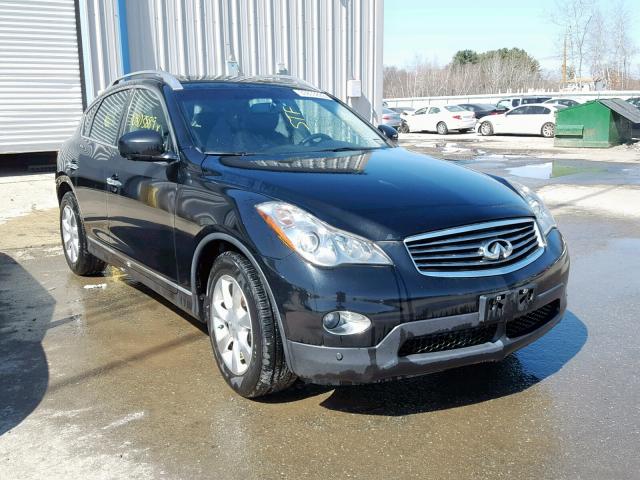 JNKAJ09F39M951919 - 2009 INFINITI EX35 BASE BLACK photo 1