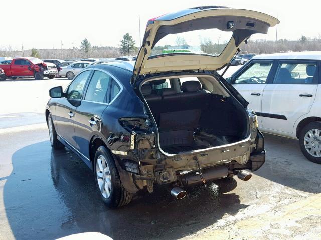 JNKAJ09F39M951919 - 2009 INFINITI EX35 BASE BLACK photo 3