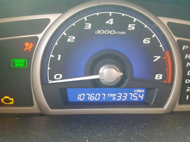 2HGFA1F62BH509192 - 2011 HONDA CIVIC LX-S Grafit foto 8