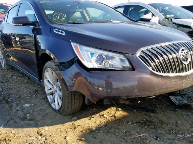 1G4GB5G30EF288141 - 2014 BUICK LACROSSE PURPLE photo 9