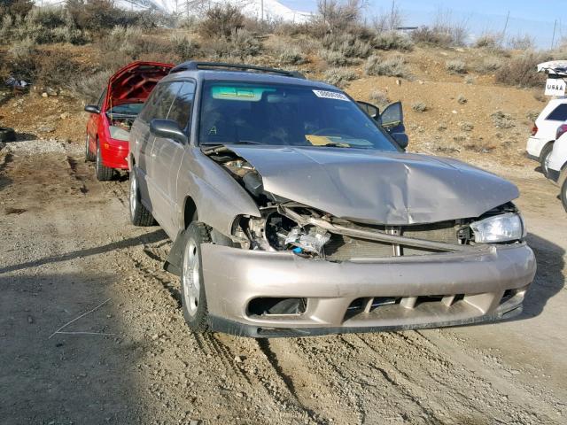 4S3BK4350X6308942 - 1999 SUBARU LEGACY L BROWN photo 1