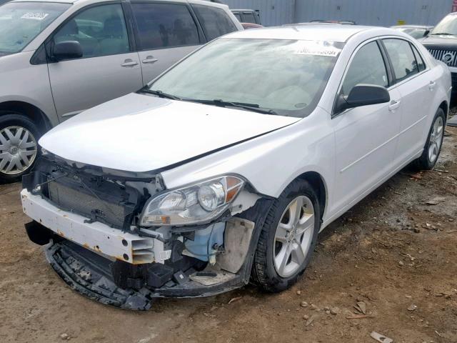 1G1ZB5E1XBF370106 - 2011 CHEVROLET MALIBU LS თეთრი ფოტო 2