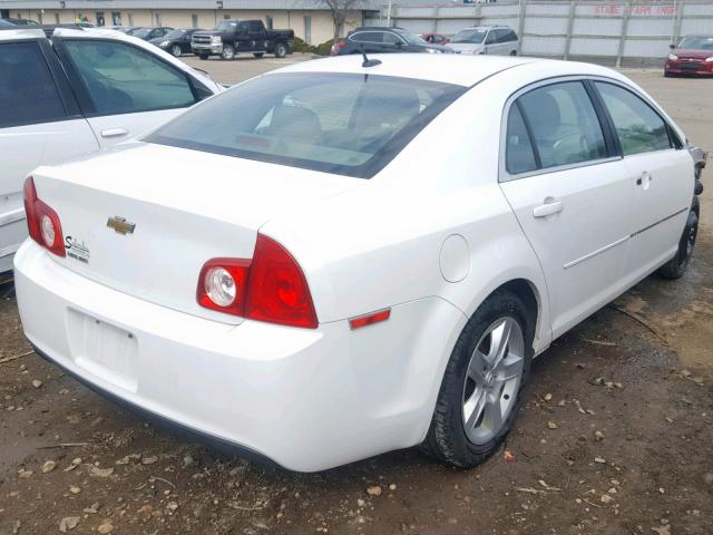 1G1ZB5E1XBF370106 - 2011 CHEVROLET MALIBU LS თეთრი ფოტო 4