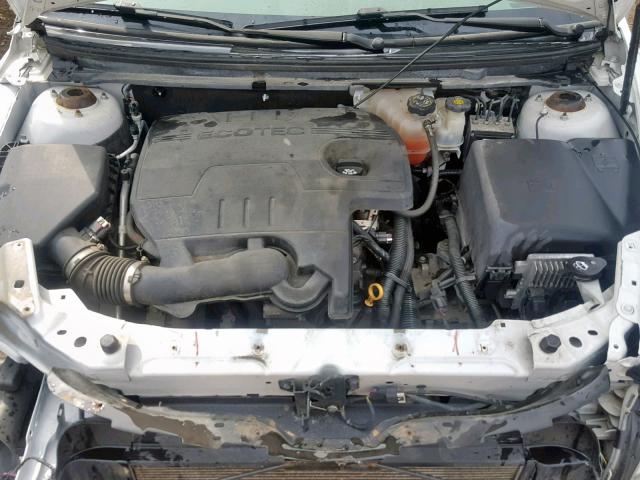 1G1ZB5E1XBF370106 - 2011 CHEVROLET MALIBU LS თეთრი ფოტო 7