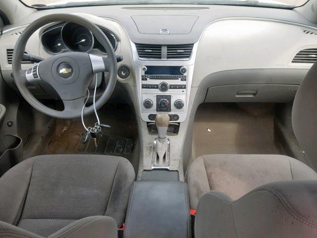 1G1ZB5E1XBF370106 - 2011 CHEVROLET MALIBU LS თეთრი ფოტო 9