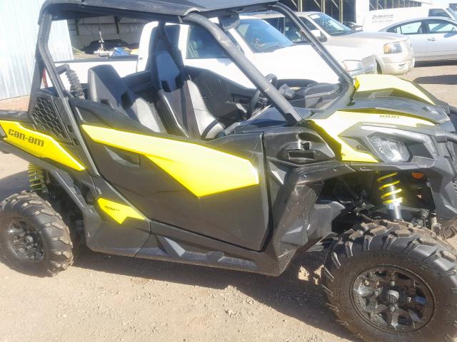 3JB1GAP48JK002834 - 2018 CAN-AM MAVERICK T YELLOW photo 9