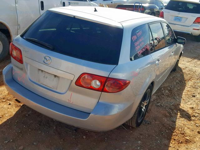 1YVFP82DX45N59790 - 2004 MAZDA 6 S SILVER photo 4