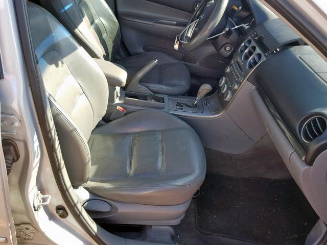 1YVFP82DX45N59790 - 2004 MAZDA 6 S SILVER photo 5