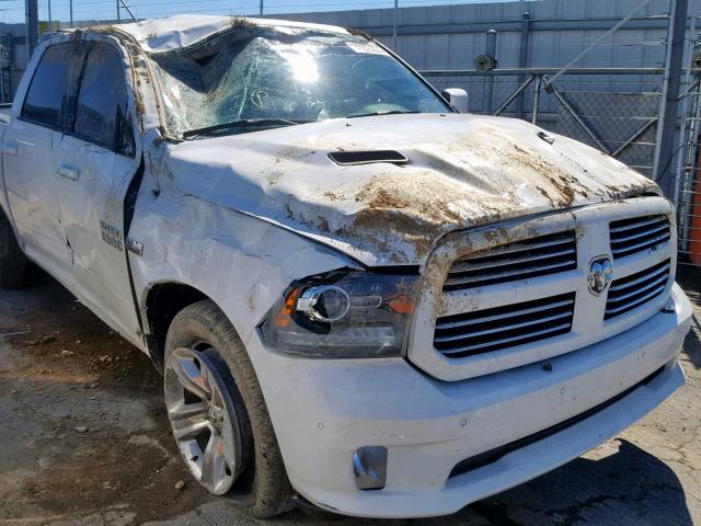 1C6RR7MT7HS588335 - 2017 RAM 1500 SPORT WHITE photo 9