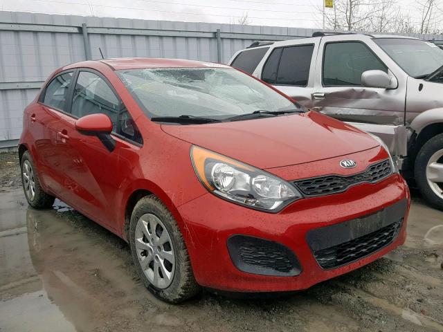 KNADM5A31F6969014 - 2015 KIA RIO LX RED photo 1