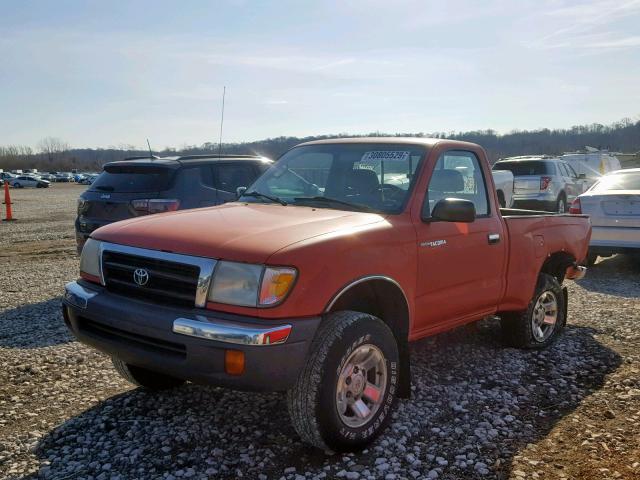 4TANM92N1XZ568704 - 1999 TOYOTA TACOMA PRE RED photo 2