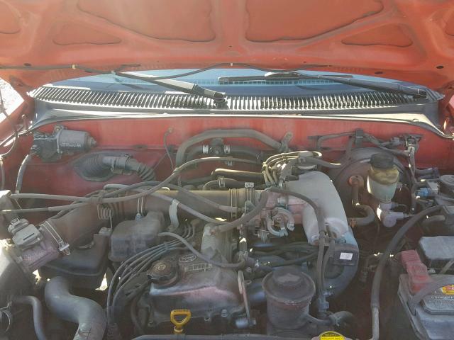 4TANM92N1XZ568704 - 1999 TOYOTA TACOMA PRE RED photo 7