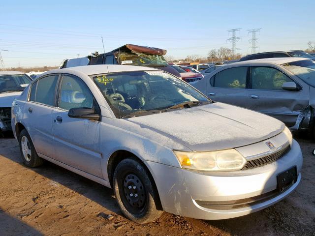 1G8AG52FX4Z126053 - 2004 SATURN ION LEVEL SILVER photo 1