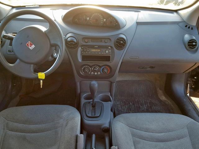 1G8AG52FX4Z126053 - 2004 SATURN ION LEVEL SILVER photo 9
