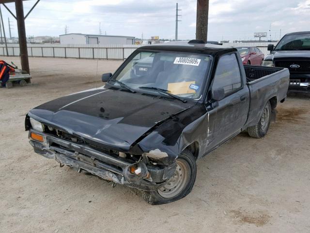 4TARN81A0RZ258845 - 1994 TOYOTA PICKUP 1/2 BLACK photo 2