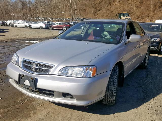 19UUA5665YA064730 - 2000 ACURA 3.2TL SILVER photo 2