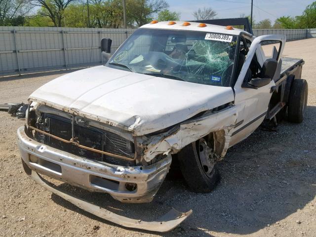 3B7MC3666XM510835 - 1999 DODGE RAM 3500 WHITE photo 2