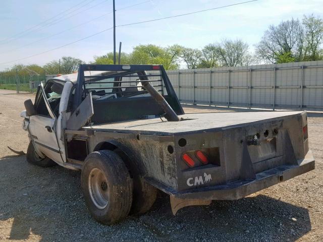 3B7MC3666XM510835 - 1999 DODGE RAM 3500 WHITE photo 3