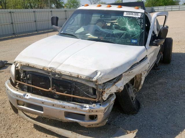 3B7MC3666XM510835 - 1999 DODGE RAM 3500 WHITE photo 9