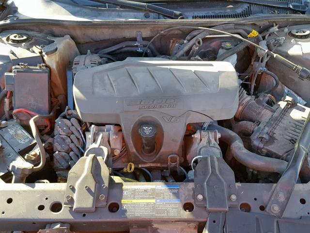 2G2WP552981156586 - 2008 PONTIAC GRAND PRIX BLACK photo 7