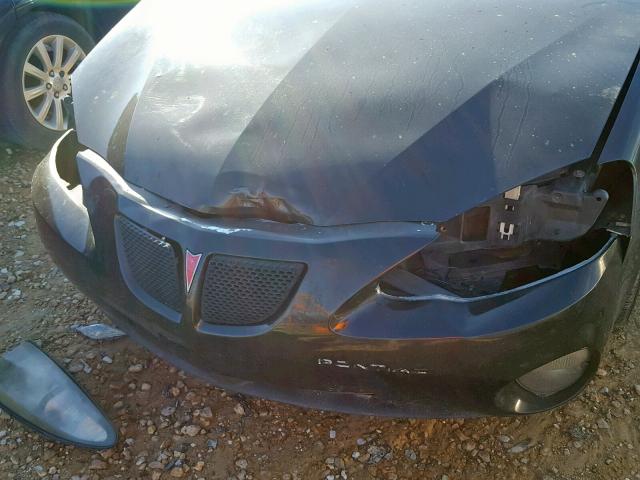 2G2WP552981156586 - 2008 PONTIAC GRAND PRIX BLACK photo 9