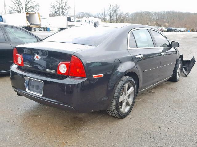 1G1ZD5EU9CF363167 - 2012 CHEVROLET MALIBU 2LT BLACK photo 4