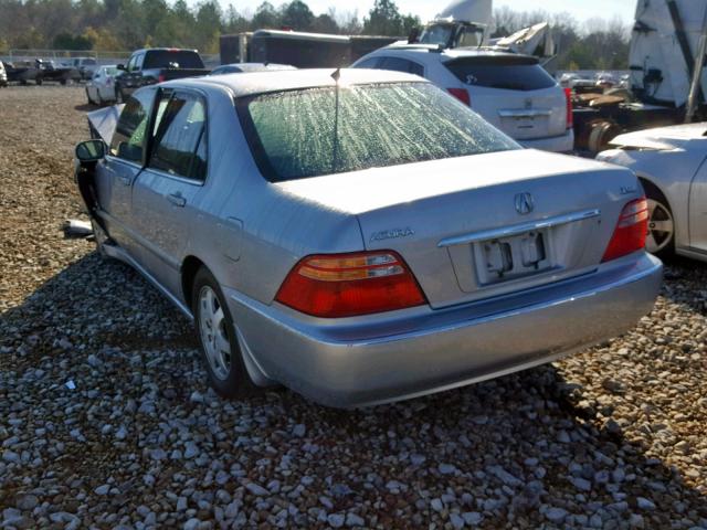 JH4KA96542C002752 - 2002 ACURA 3.5RL SILVER photo 3