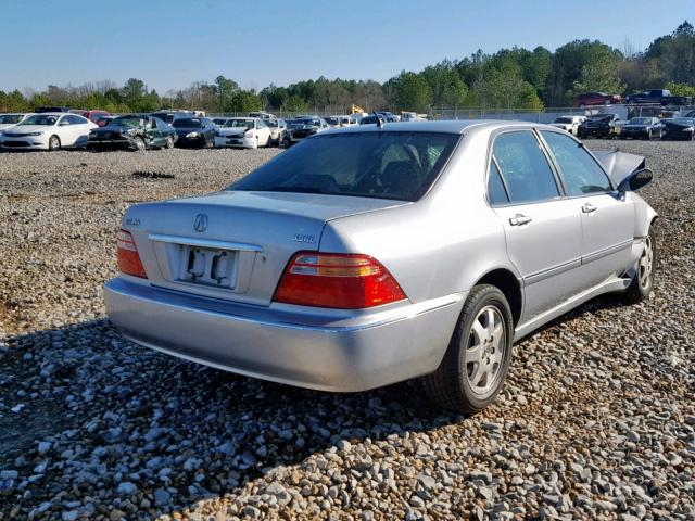 JH4KA96542C002752 - 2002 ACURA 3.5RL SILVER photo 4