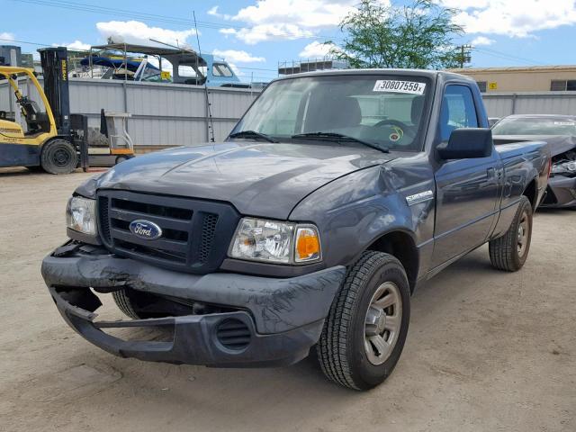 1FTKR1AD8BPA35594 - 2011 FORD RANGER GRAY photo 2