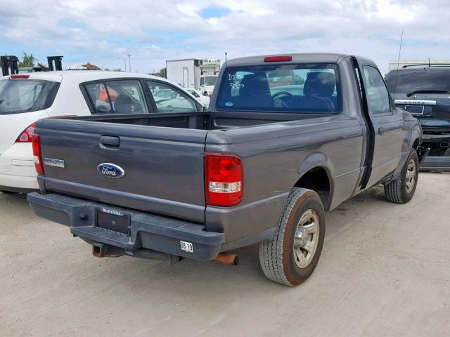 1FTKR1AD8BPA35594 - 2011 FORD RANGER GRAY photo 4