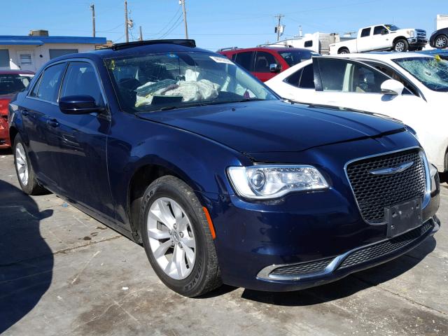 2C3CCAAG9GH238610 - 2016 CHRYSLER 300 LIMITE BLUE photo 1