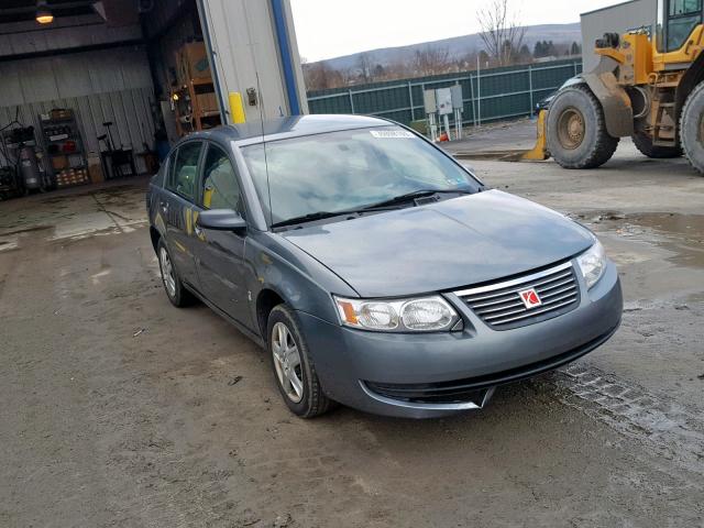 1G8AJ58F77Z172517 - 2007 SATURN ION LEVEL GRAY photo 1
