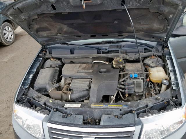 1G8AJ58F77Z172517 - 2007 SATURN ION LEVEL GRAY photo 7