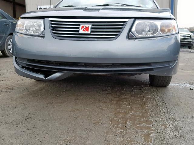 1G8AJ58F77Z172517 - 2007 SATURN ION LEVEL GRAY photo 9