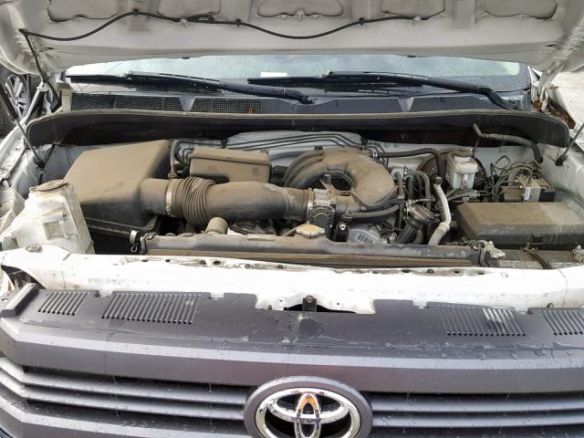 5TFRU5F13EX033324 - 2014 TOYOTA TUNDRA DOU WHITE photo 7