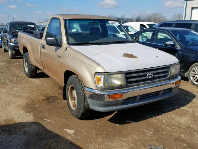 JT4VD10BXP0002611 - 1993 TOYOTA T100 1 TON TAN photo 1