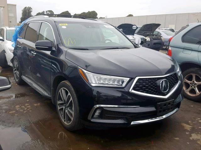 5FRYD4H80HB017983 - 2017 ACURA MDX ADVANC BLACK photo 1